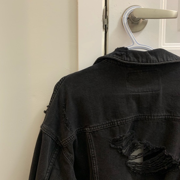 Ripped Jean Jacket - Picture 7 of 10